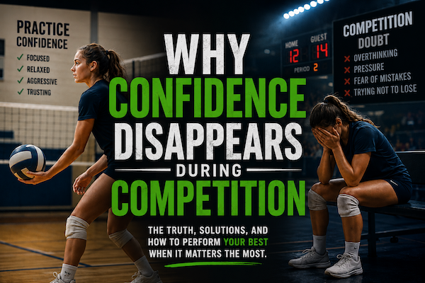 Why confidence disappears during competition